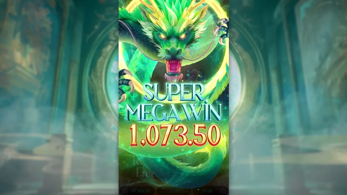 Interface do slot Mythical Guardians com os quatro guardiões celestiais